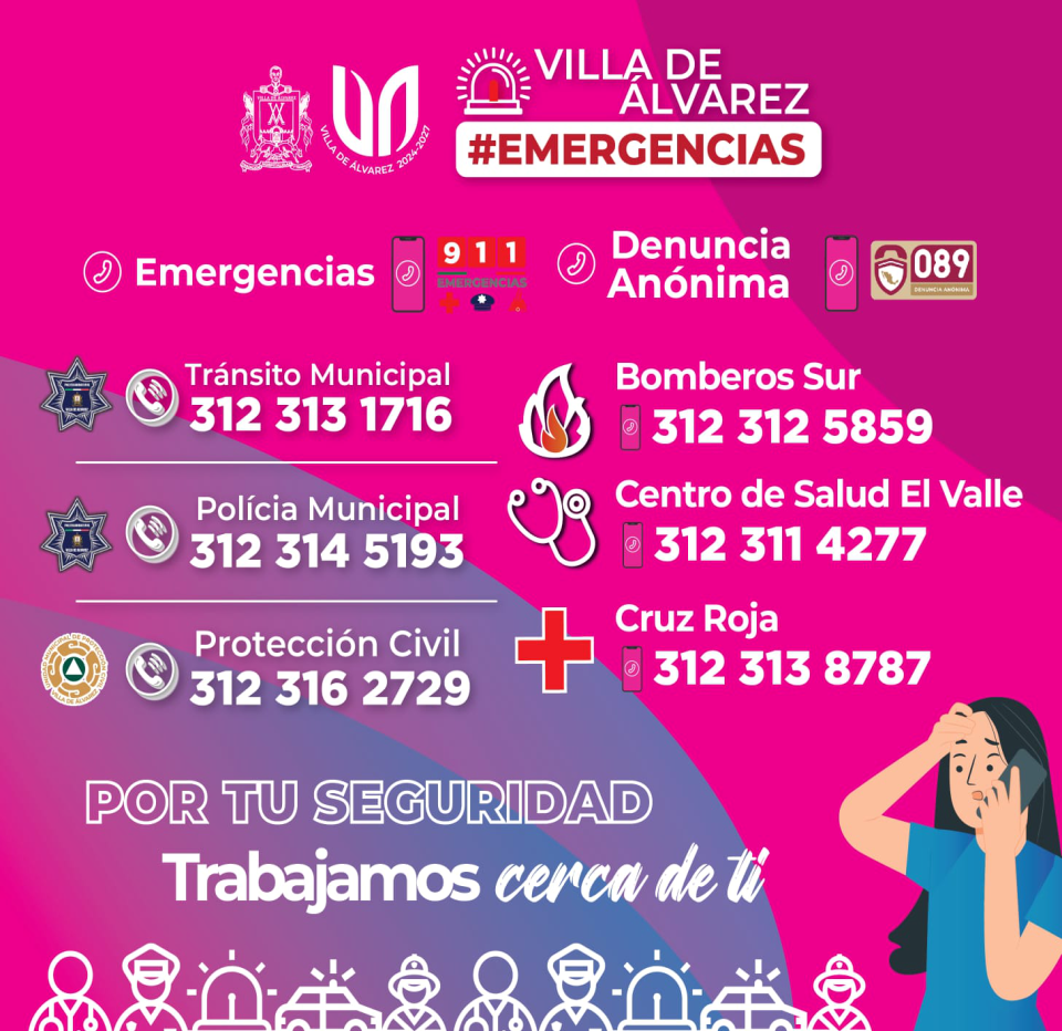 Números de Emergencia. 