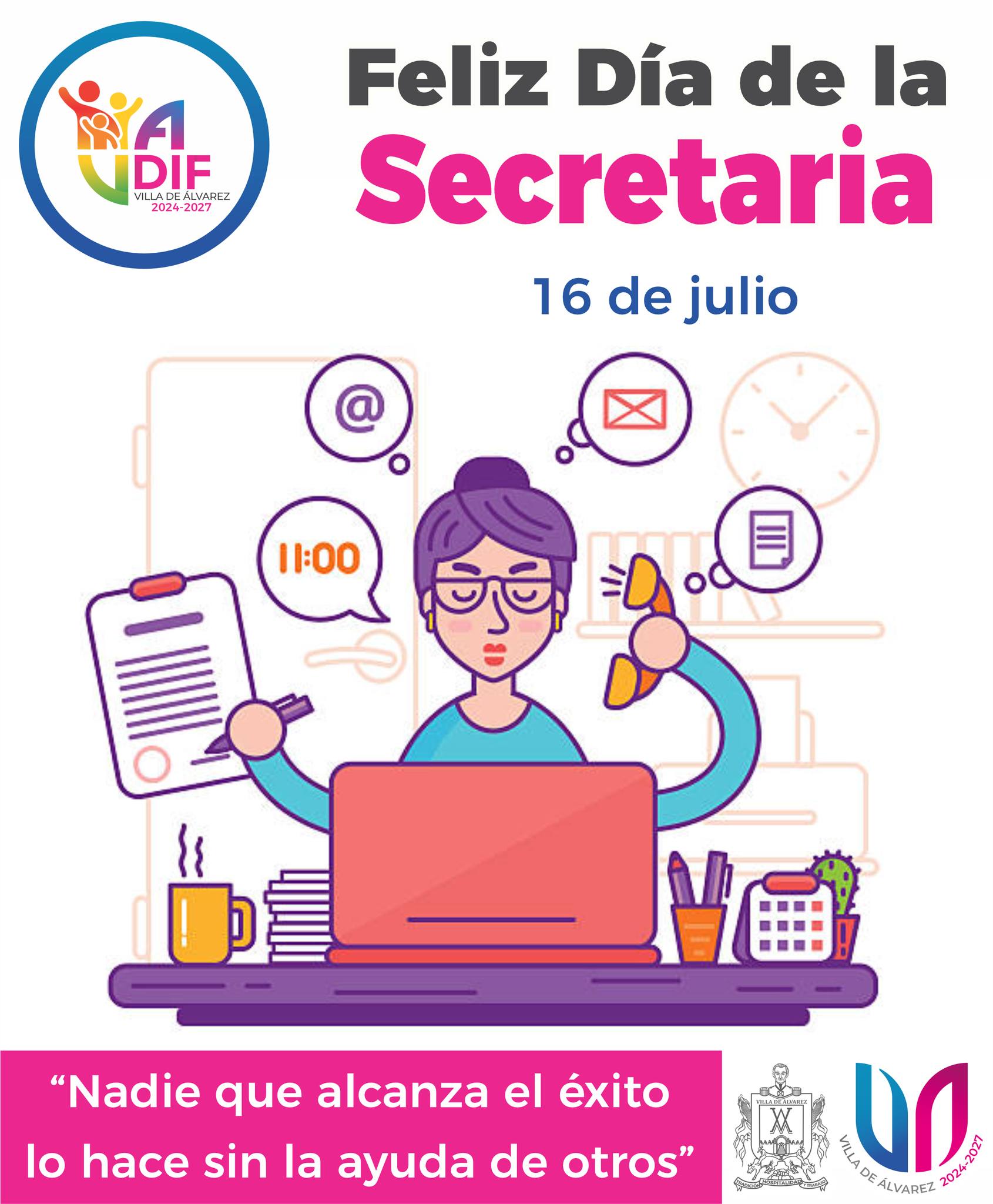 DIA DE LA SECRETARIA – 16 DE JULIO