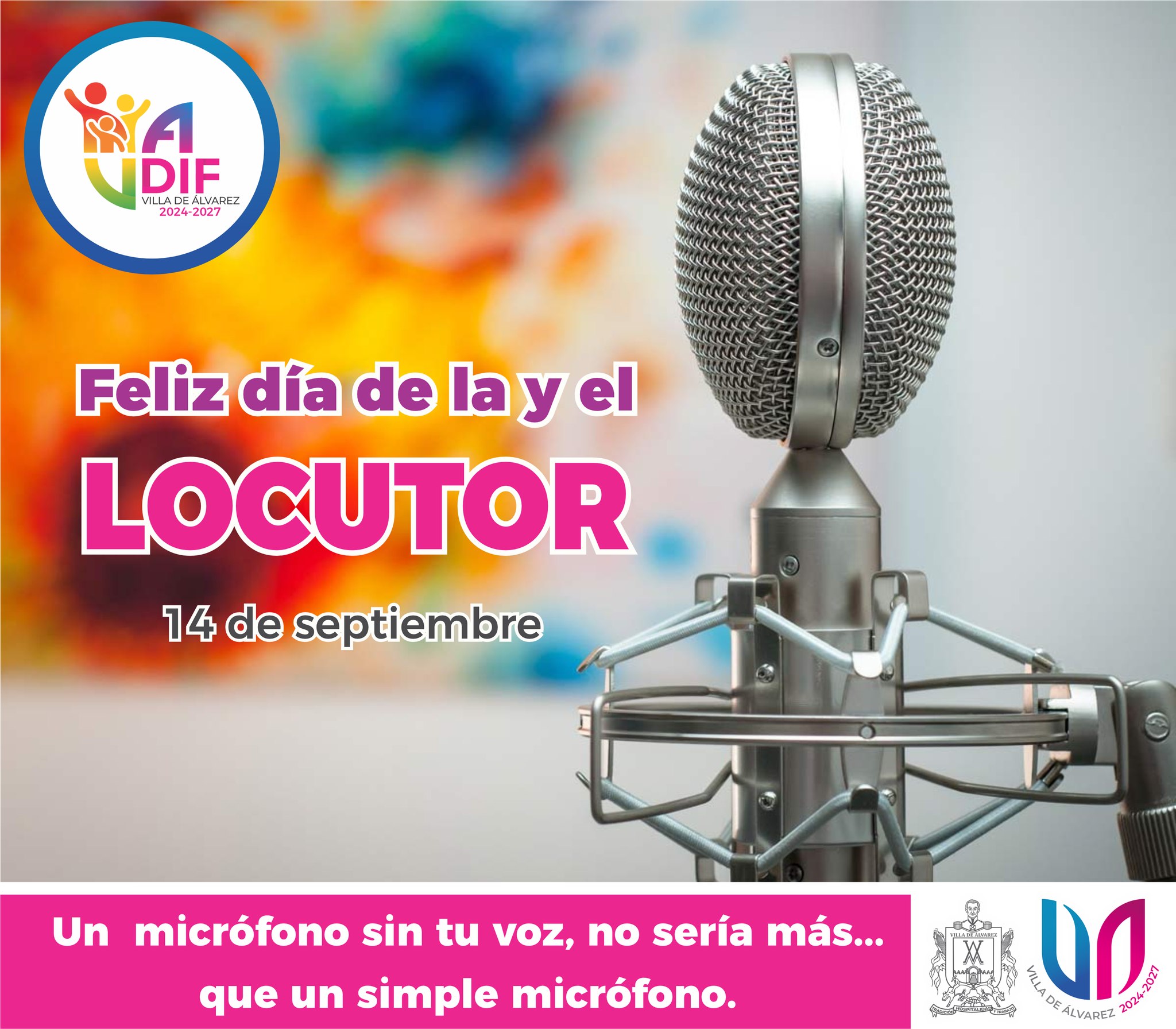 FELIZ DIA DEL LOCUTOR