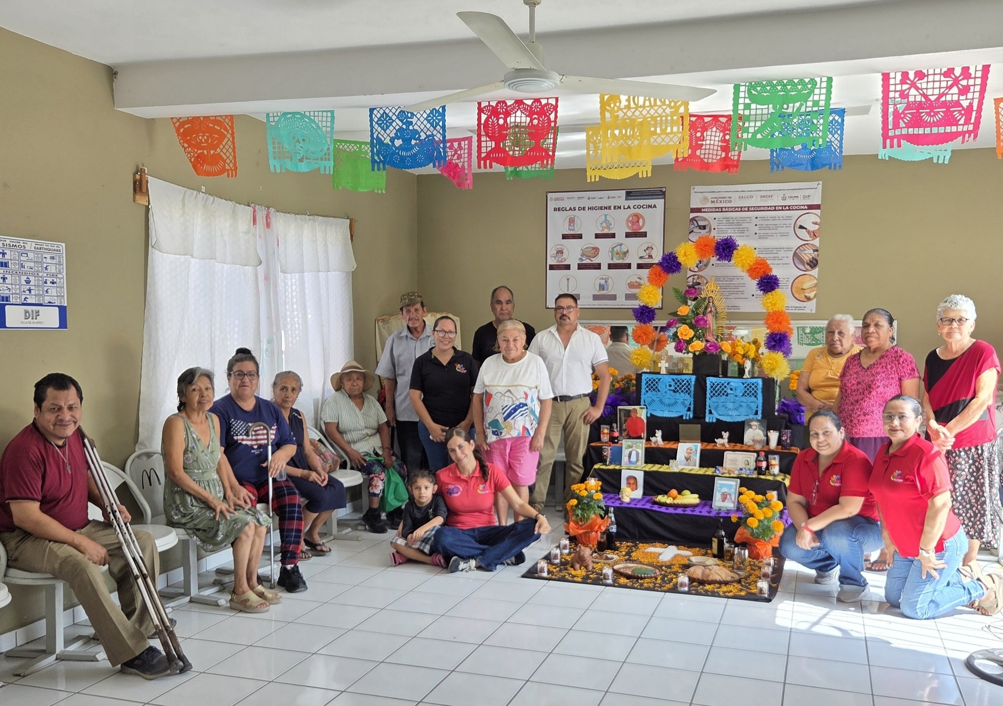 GRUPO DE LA CASA DIF ROSARIO IBARRA SE UNE A LA TRADICIÓN