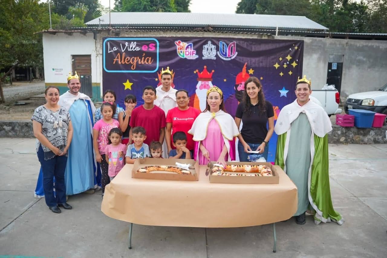 COMUNIDADES PARTICIPAN EN ROSCA DE REYES