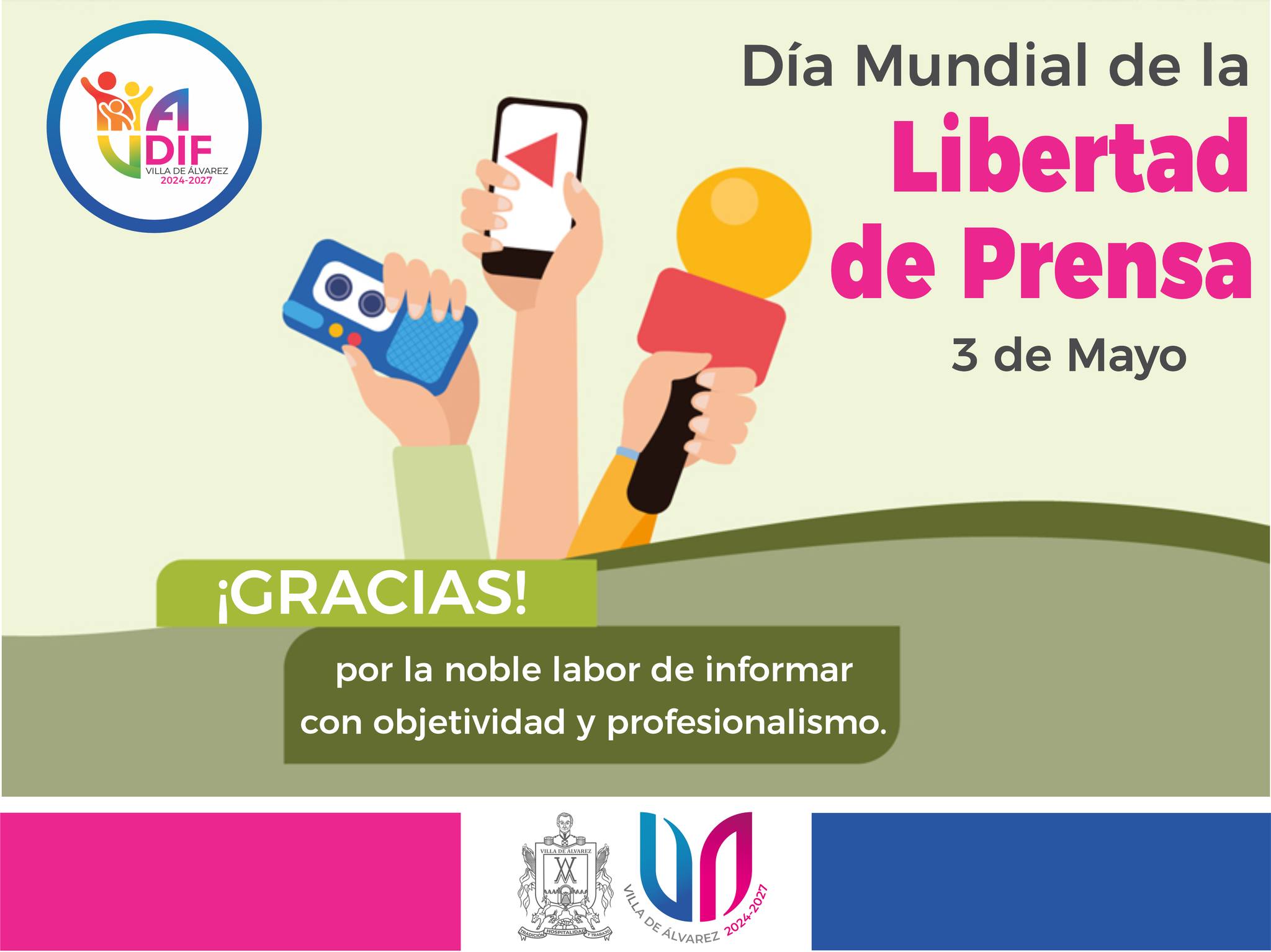 3 DE MAYO – DÍA MUNDIAL DE LA LIBERTAD DE PRENSA