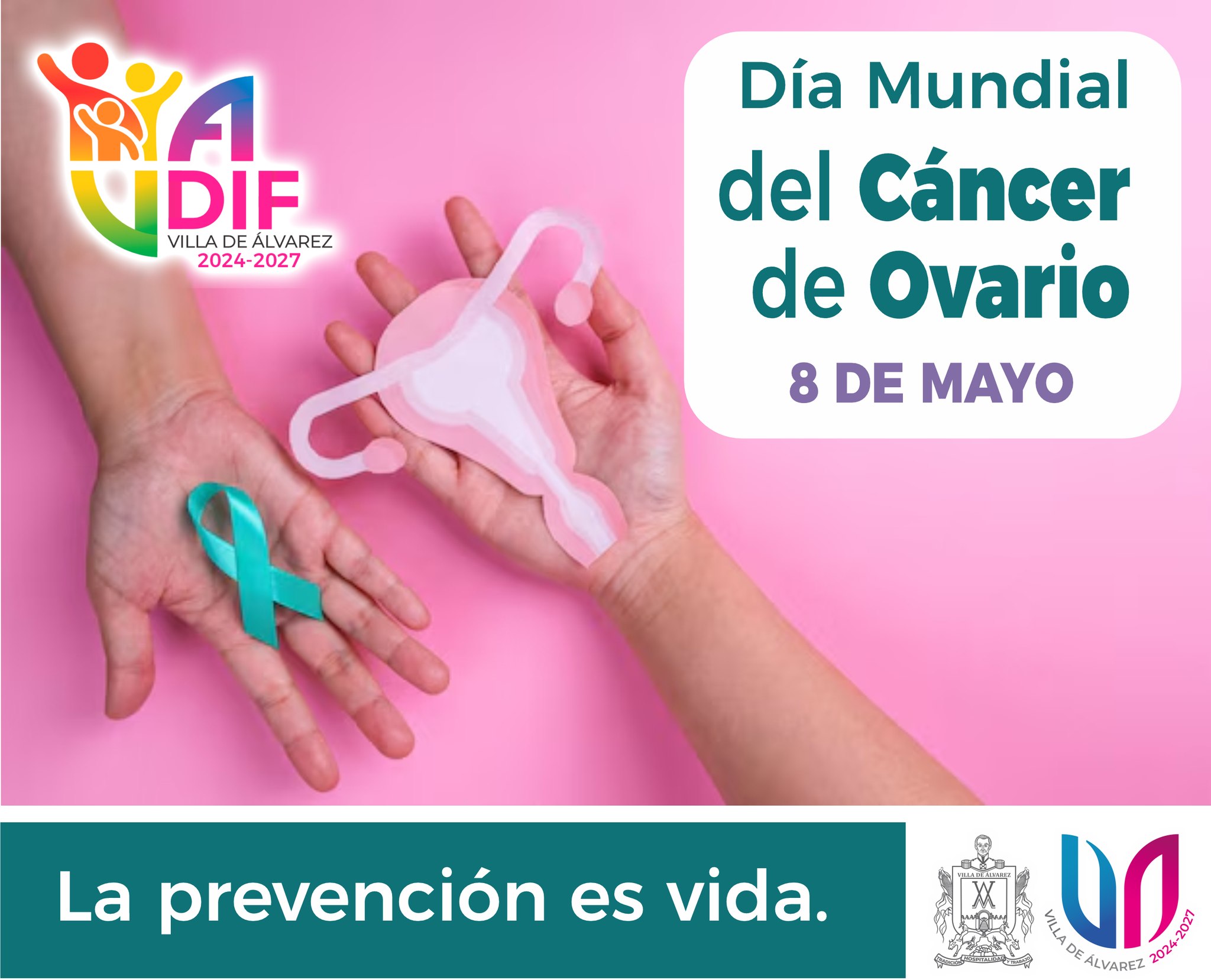 8 DE MAYO – DÍA MUNDIAL DEL CÁNCER DE OVARIO